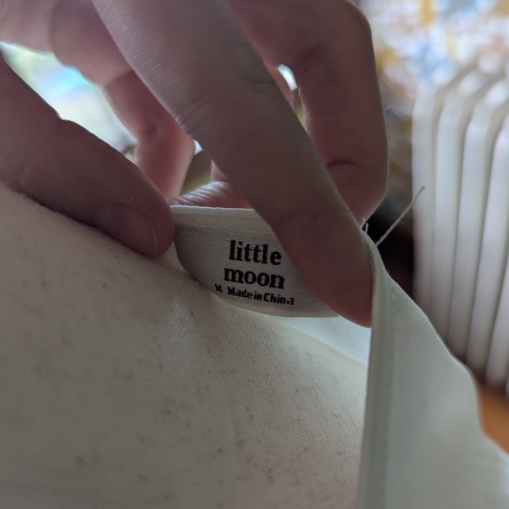 Little Moon Cream Wrap Top - Picture 2 of 3